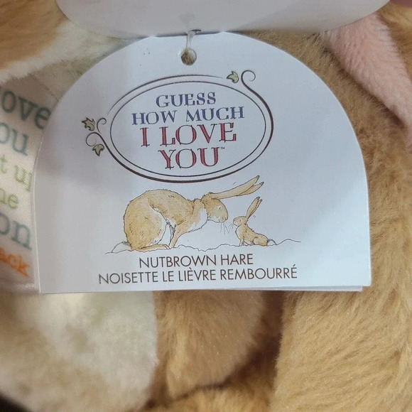 Kids Preferred Guess How Much I Love You Plush Nutbrown Hare Anniversary 6.5" - Picture 6 of 9